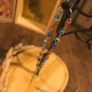 18K Gold Plated Evil Eye Bracelet